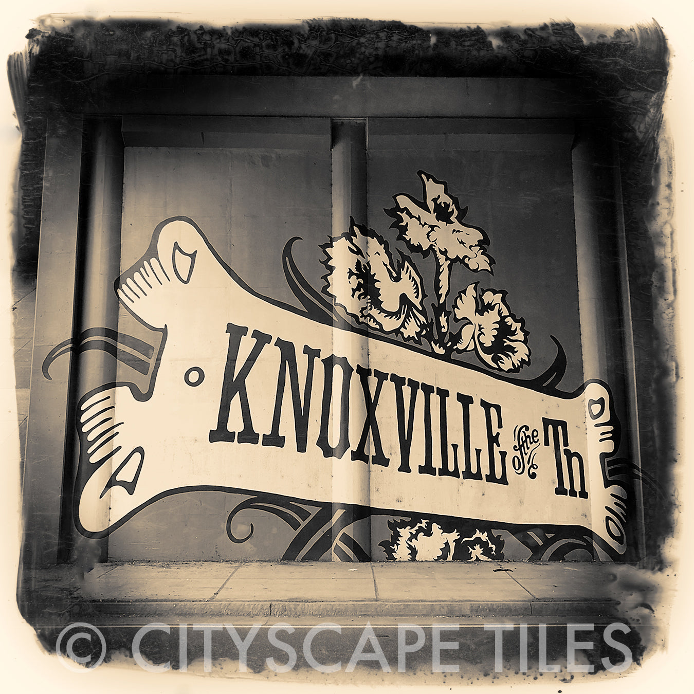Floral Knoxville Mural